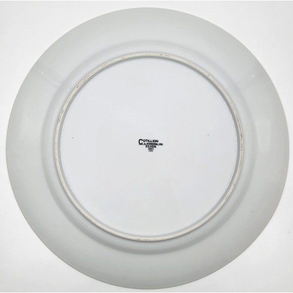 Cotillion 12" Chop Plate Round Platter International China Eileen 3693 Japan - Picture 5 of 5